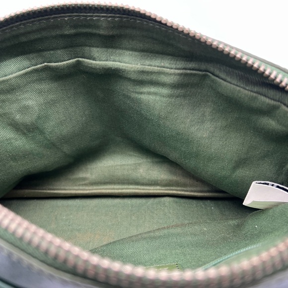 Banana Republic - Fall 2004 Y2K Small Green Leather Handbag